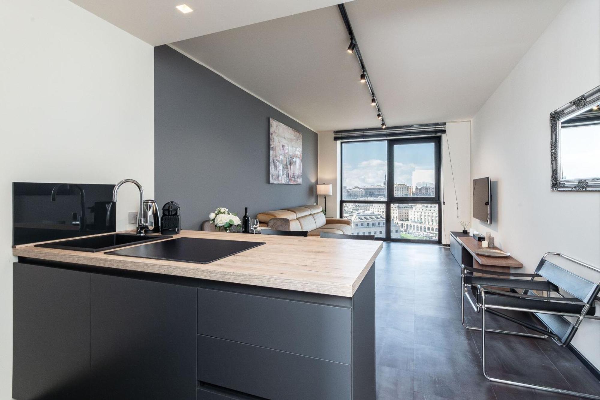 Free Parking In Luxury Suite With City View - Steps To Brignole Train Station Genua Exteriör bild